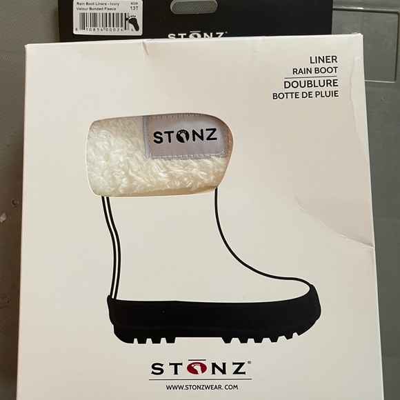 Stonz Rain Boot Liners - Ivory - Picture 4 of 4